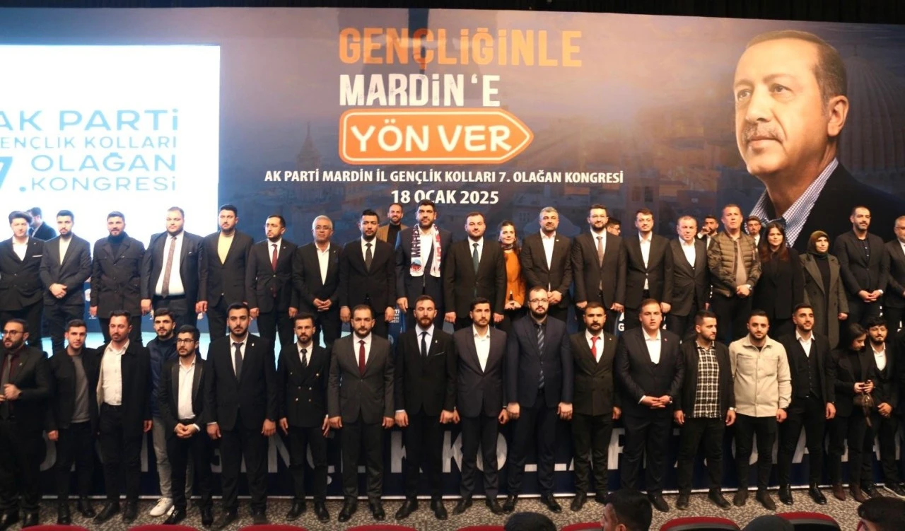 AK Parti Mardin İl Gençlik Kolları 7. Olağan Kongresi  yapıldı