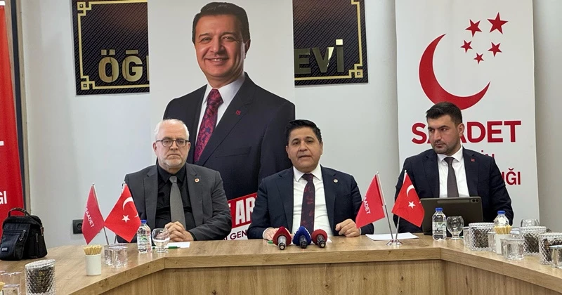 Saadet Partisi Grup Başkanvekili Kaya, Mardin’de toplantıya katıldı