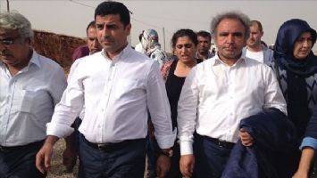 HDP heyeti İdil-Cizre kırsalında durduruldu
