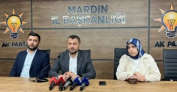 Ak Parti Mardin İl Başkan Vahap Alma Görevini Bıraktı